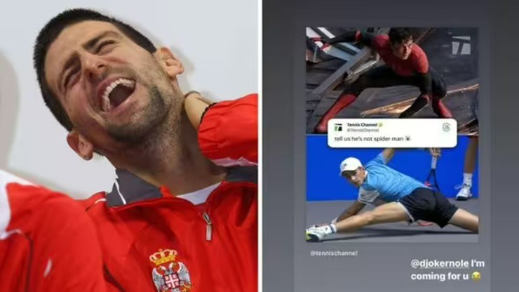 Djokovic trêu chọc&nbsp;Arnaldi