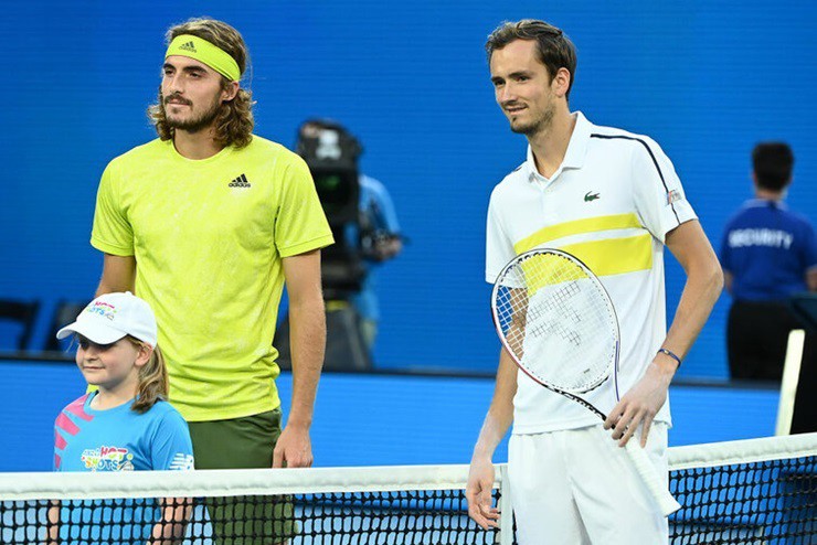 Cặp đấu giữa&nbsp;Medvedev và&nbsp;Tsitsipas sẽ thu hút sự quan tâm rất lớn