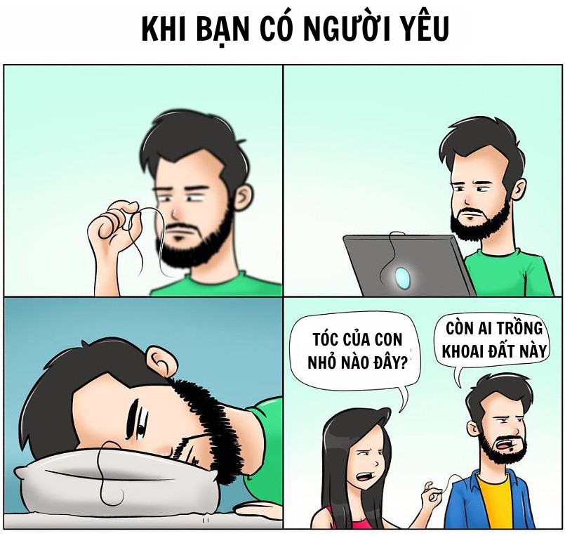 Nỗi khổ khi có người yêu hay ghen - 1