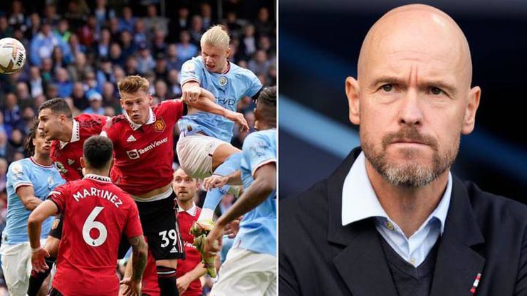 HLV Ten Hag sẽ cho MU chơi tử thủ trước Man City?