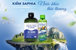 Kiềm thảo dược Saphia - sống khỏe với nước khoẻ chuẩn Việt