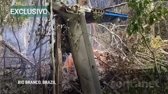 Rơi máy bay ở Brazil, toàn bộ người trên khoang thiệt mạng - 1