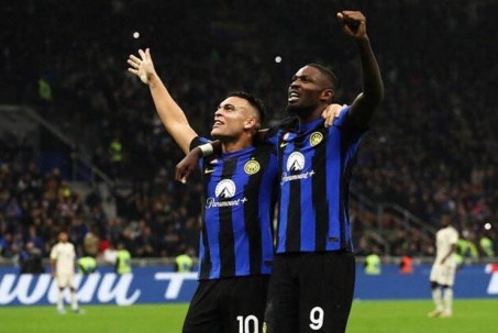 Kết quả bóng đá Inter Milan - Roma: Bàn thắng duy nhất, trở lại ngôi đầu (Serie A)