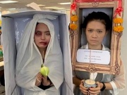 Tranh vui - &quot;Cười như điên&quot; với loạt hóa trang Halloween cực hài