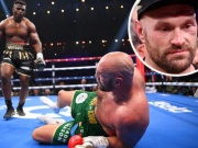 Thể thao - Tyson Fury bị Ngannou đấm &quot;tơi bời&quot;, phải dời lịch thượng đài với Usyk