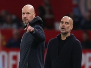 Bóng đá - MU thua đau Man City: Ten Hag vẫn tin &quot;Quỷ đỏ&quot; tiến bộ, Pep bác bỏ đội nhà thắng dễ