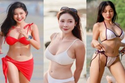 Giải chạy bikini Thái Lan có nữ VĐV nhan sắc tuyệt đẹp, xinh hơn Á hậu