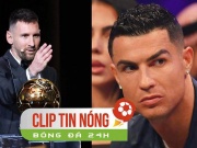 Bóng đá - Ronaldo có động thái lạ sau khi Messi giành QBV,  M10 muốn có cái kết đẹp với Barca (Clip tin nóng Bóng đá 24h)