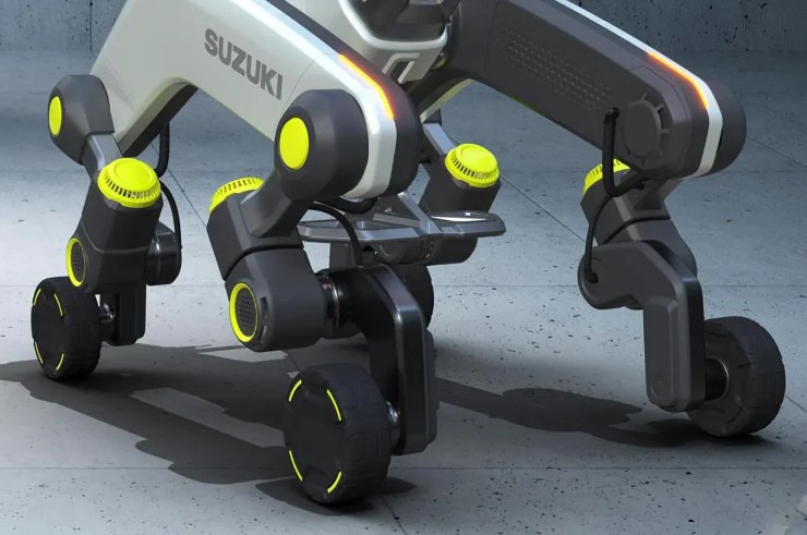 Suzuki giới thiệu xe điện có thể leo cầu thang - 2