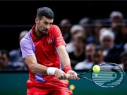 Thể thao - Video tennis Djokovic - Etcheverry: Chóng vánh 2 set, thẳng tiến vòng sau (Paris Masters)