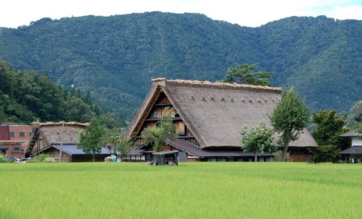 Vào thời điểm cuối xuân, những cánh đồng lúa xanh tươi bao quanh làng đang bắt đầu phát triển và đây là một trải nghiệm thú vị đối với du khách.&nbsp;
