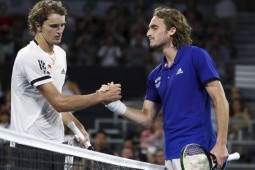 Video tennis Tsitsipas - Zverev: So kè nghẹt thở, bản lĩnh loạt tie-break (Paris Masters)