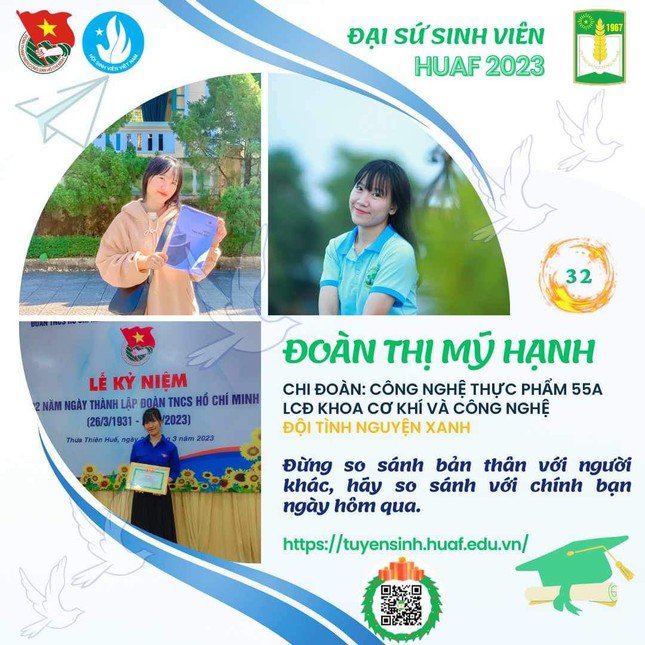 Tham gia Đại sứ sinh viên 2023.