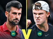 Thể thao - Trực tiếp tennis Paris Masters ngày 5: Tsitsipas đụng Khachanov, Djokovic gặp Rune