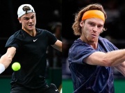 Thể thao - Đứng hình pha bóng tennis: Rune tái hiện siêu tuyệt kĩ Federer, Rublev ghi điểm khó