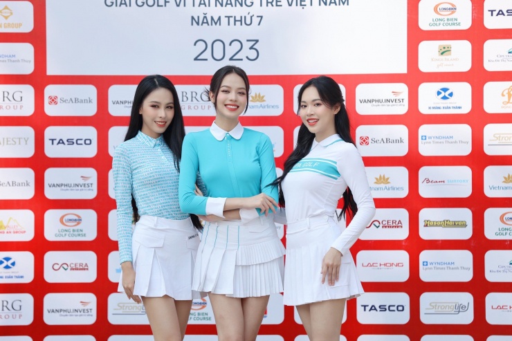 Đây là năm thứ 2 các người đẹp Hoa
hậu Việt Nam 2022 đồng hành cùng Tiền Phong Golf Championship.