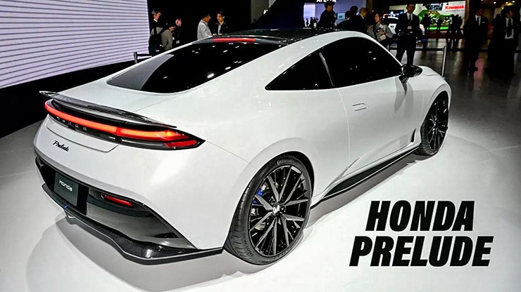 Honda Prelude biến thể coupe lộ diện tại quê nhà