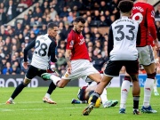 Bóng đá - Video bóng đá Fulham - MU: Người hùng Fernandes, vỡ òa phút 90+1 (Ngoại hạng Anh)