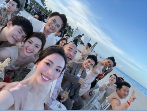 Hôn lễ lãng mạn trên bãi biển của Puka và Gin Tuấn Kiệt, dàn sao đình đám tề tựu - 10