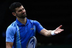 Video tennis Djokovic - Dimitrov: Vô địch nhờ ít sai lầm hơn (Chung kết Paris Masters)