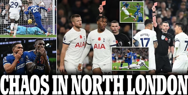 Chelsea đánh bại Tottenham: Báo Anh sững sờ trước sự điên rồ của derby London - 1