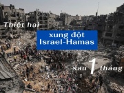 Thế giới - 30 ngày xung đột Israel-Hamas và những con số khủng khiếp