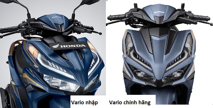 Vario 125 chính hãng khác gì hàng nhập khẩu tư nhân? - 1