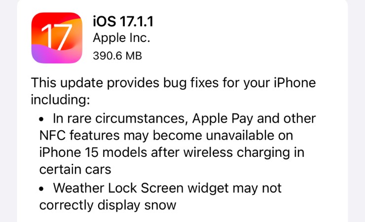 iOS 17.1.1 chính thức được phát hành, hãy cập nhật ngay - 2