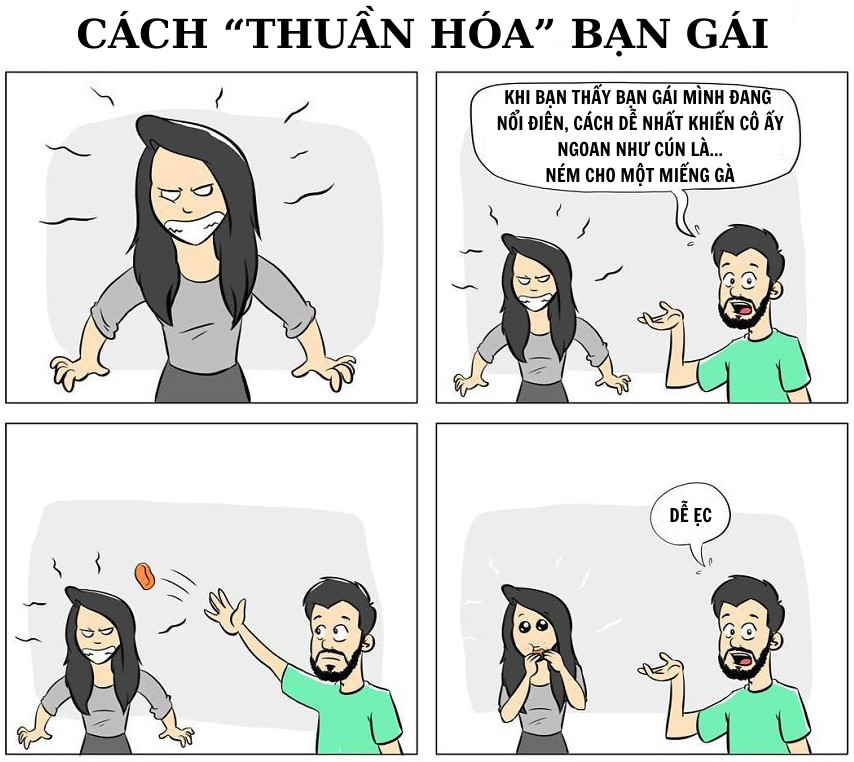 Cách "thuần hóa" bạn gái theo trí tưởng tượng - 1