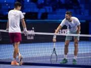 Thể thao - Djokovic thắng áp đảo khi đấu tập với Alcaraz ở ATP Finals 2023