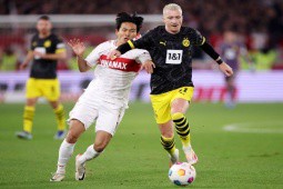Video bóng đá Stuttgart - Dortmund: Dồn ép bất ngờ, ngược dòng xứng đáng (Bundesliga)