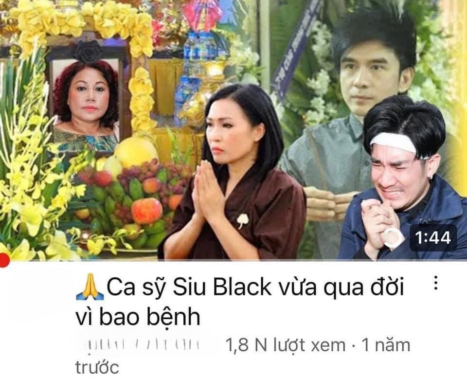 Thông tin khiến Siu Black bức xúc.