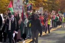 Mỹ: Phản đối xung đột ở Gaza, người biểu tình  kéo đến nhà ông Biden