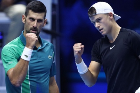Video tennis Djokovic - Rune: Kịch tính hơn 3 tiếng và 2 loạt tie-break (ATP Finals)