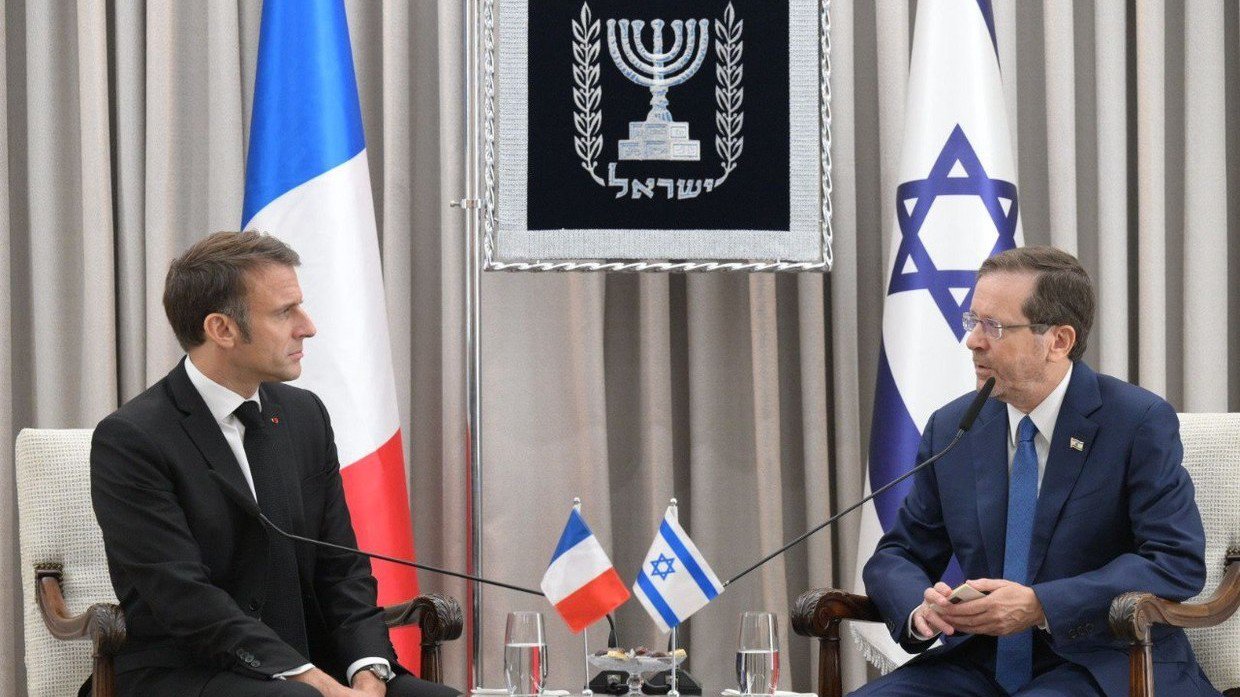 Ông Macron rút lại tuyên bố sau khi khiến Israel nổi giận? - 1