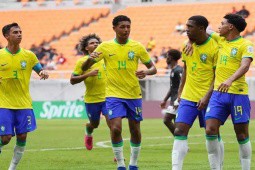 World Cup U17: Brazil đại thắng 9-0 vẫn có thể bị loại sớm từ vòng bảng