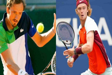 Video tennis Medvedev - Rublev: Derby không cân sức, 92 phút so kè (ATP Finals)