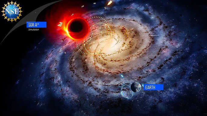 Không gian, thời gian méo mó vì lỗ đen quái vật gần Trái Đất nhất - 1