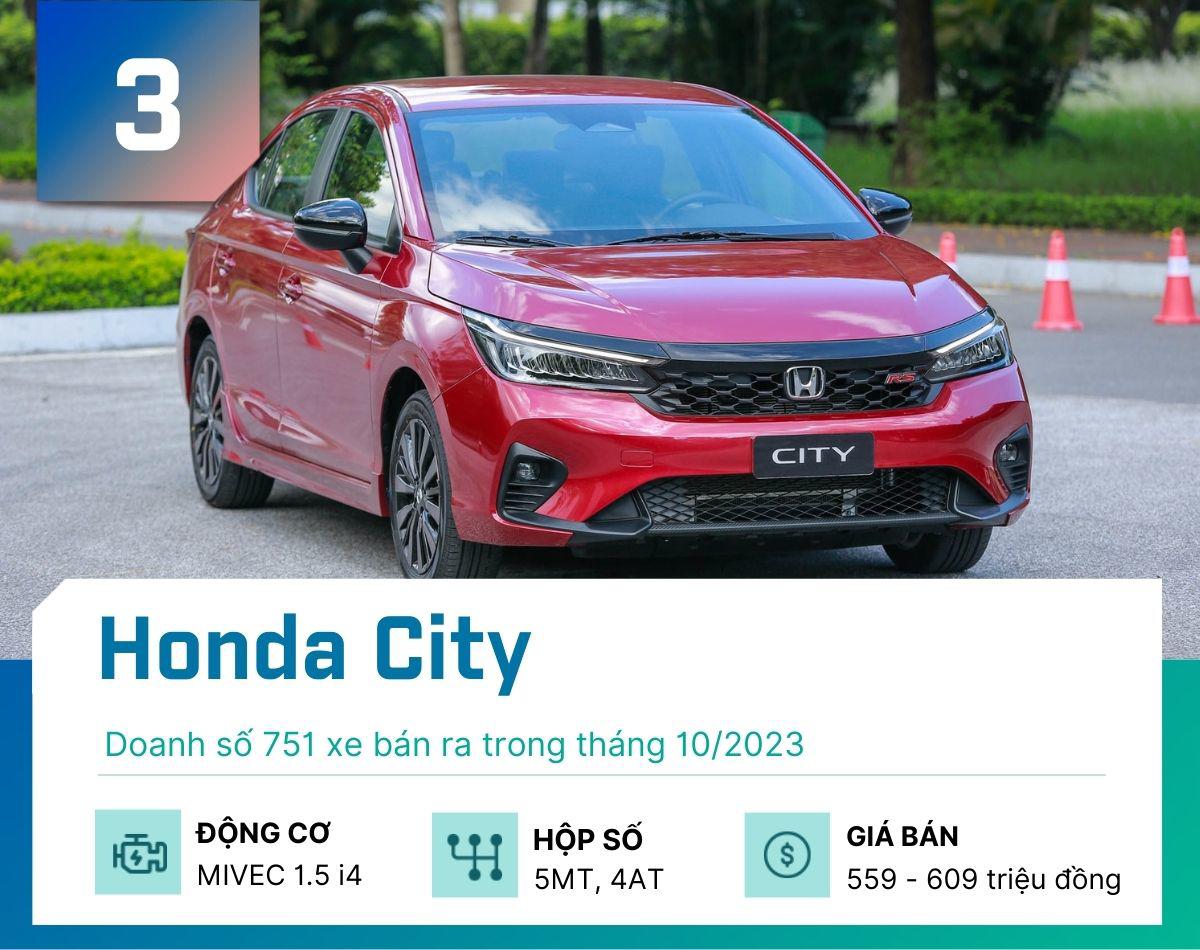 Đây là 5 mẫu sedan "đắt khách" nhất tại Việt Nam tháng 10/2023