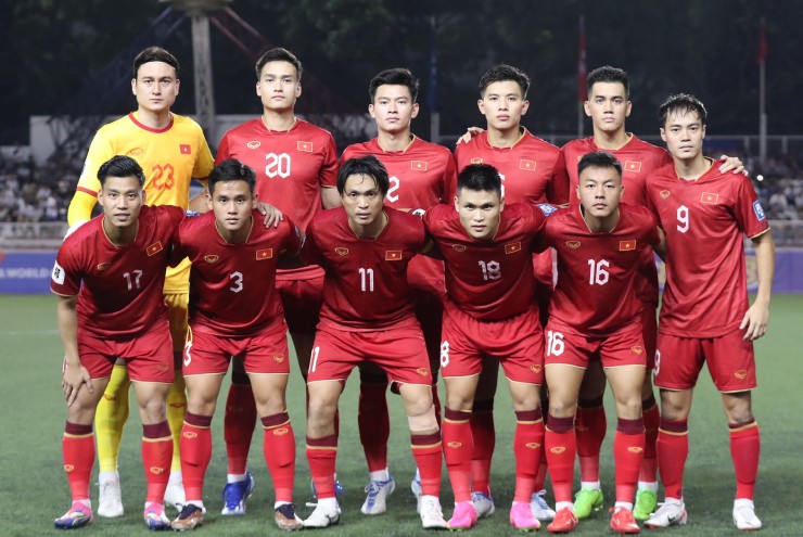 Đội hình xuất phát của ĐT Việt Nam trong ngày ra quân tại vòng loại thứ hai World Cup 2026 khu vực châu Á