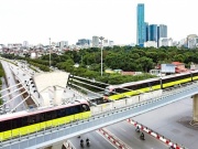 Tin tức trong ngày - Thông tin thời gian vận hành đoạn trên cao Metro Nhổn-ga Hà Nội