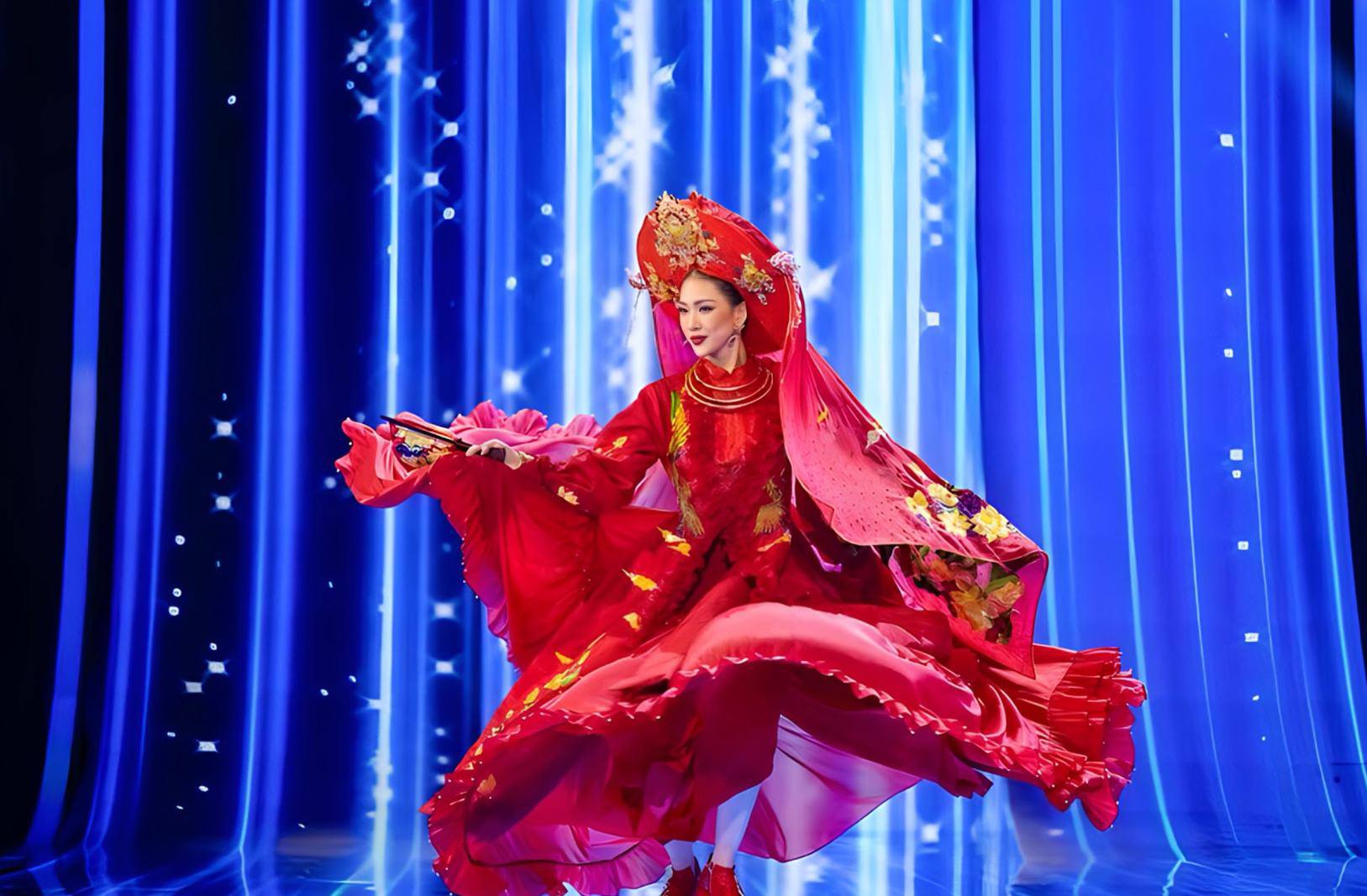 Bùi Quỳnh Hoa gây tranh cãi vì khả năng trình diễn trước chung kết Miss Universe - 6