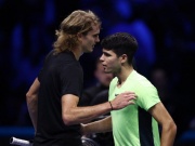 Thể thao - Nghẹt thở vé bán kết ATP Finals: Alcaraz phải làm gì để loại Zverev?