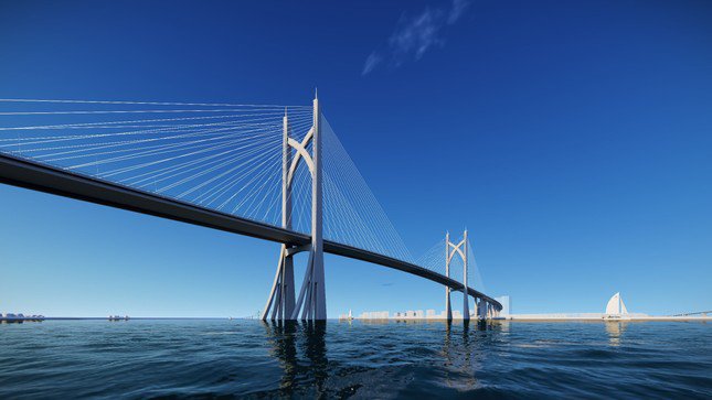 Ngắm thiết kế cầu Cần Giờ hơn 10.500 tỷ, kết nối huyện duy nhất giáp biển của TPHCM - 2