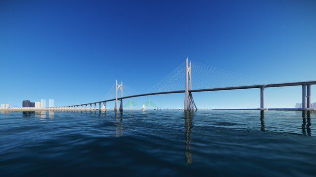 Ngắm thiết kế cầu Cần Giờ hơn 10.500 tỷ, kết nối huyện duy nhất giáp biển của TPHCM - 1