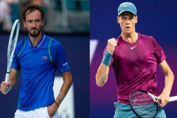 Trực tiếp tennis Sinner - Medvedev: Nỗ lực cho tấm vé chung kết (ATP Finals)