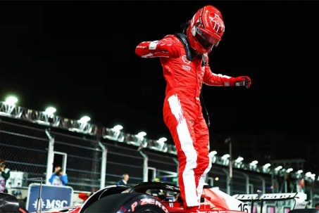 Đua xe F1, chặng Las Vegas GP: Leclerc dành pole áp đảo trước Verstappen