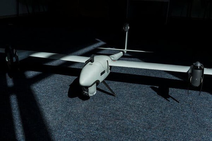 UAV được Công ty Quantum Systems cung cấp cho quân đội Ukraine. Ảnh: The New York Times