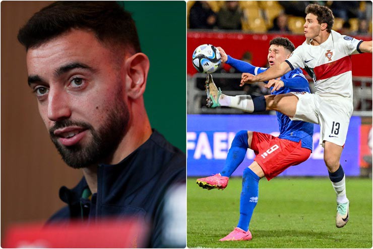 Bruno Fernandes tiến cử Joao Neves cho MU