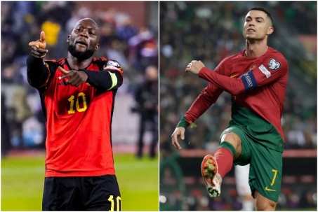 Lukaku lập kỷ lục ở vòng loại EURO, Ronaldo tan mộng đua “Vua phá lưới”